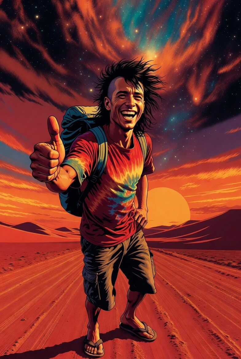Cosmic Backpacker Bigsy